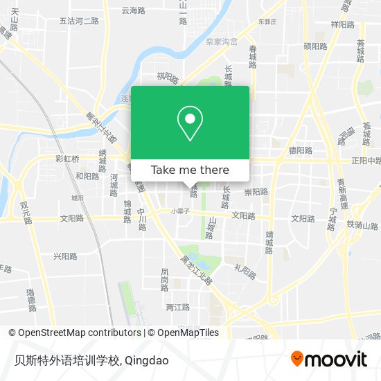 贝斯特外语培训学校 map