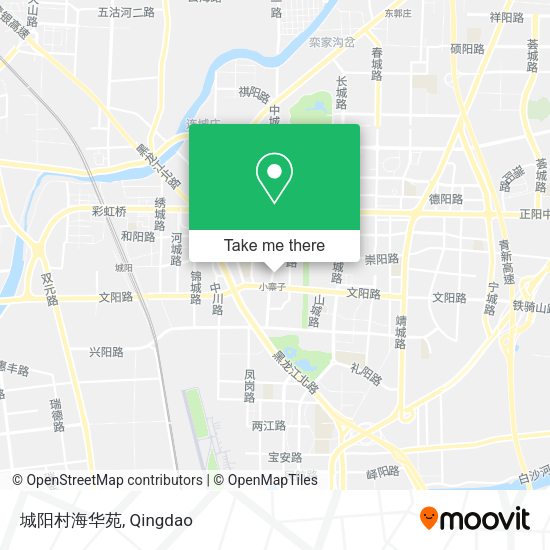 城阳村海华苑 map