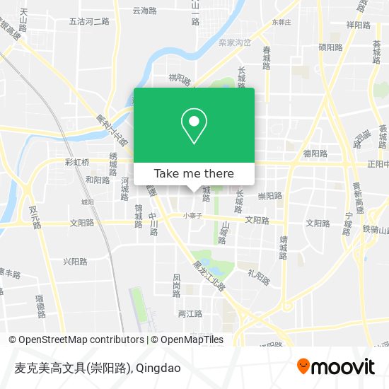 麦克美高文具(崇阳路) map