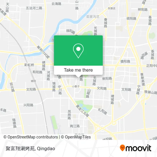 聚富翔涮烤苑 map
