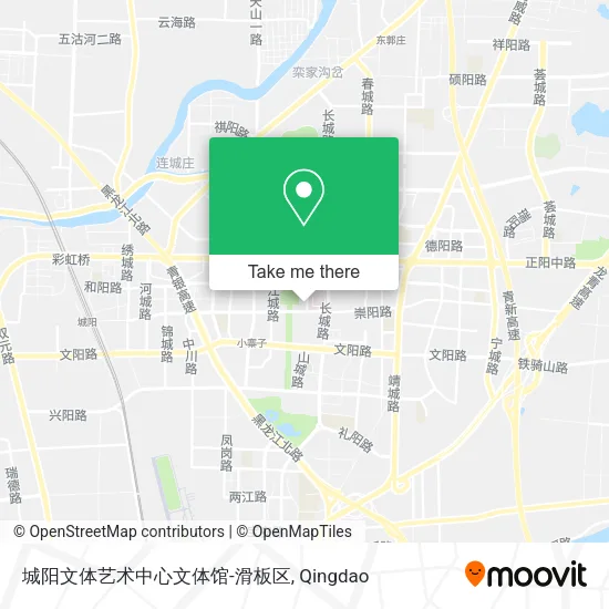 城阳文体艺术中心文体馆-滑板区 map
