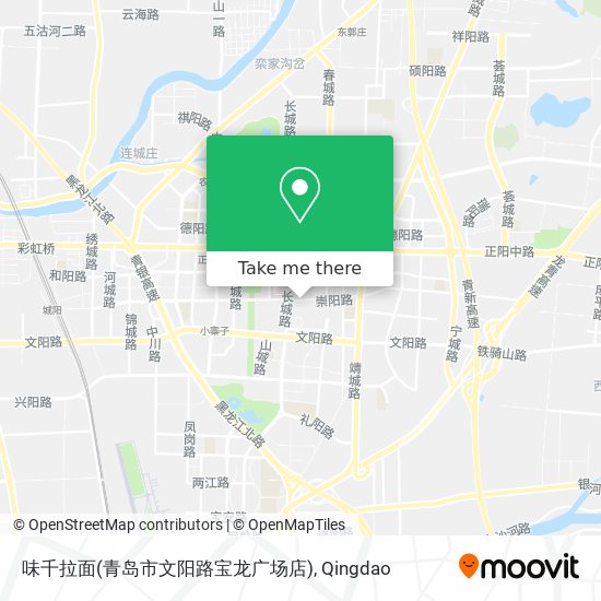 味千拉面(青岛市文阳路宝龙广场店) map