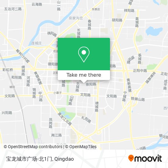 宝龙城市广场-北1门 map