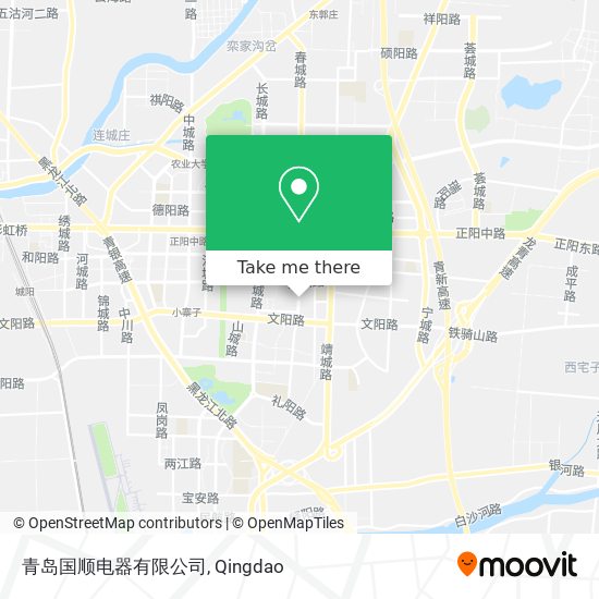 青岛国顺电器有限公司 map