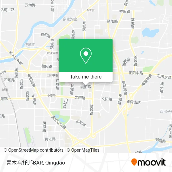 青木乌托邦BAR map