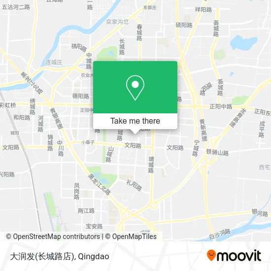 大润发(长城路店) map