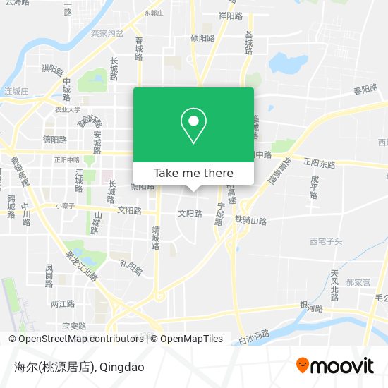 海尔(桃源居店) map