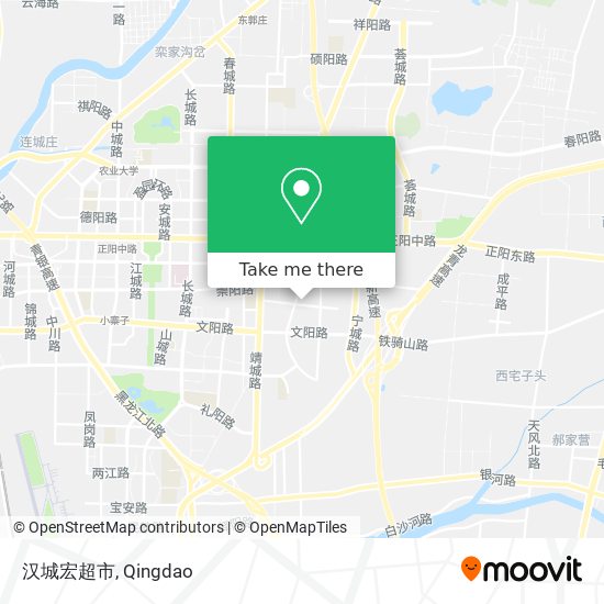 汉城宏超市 map