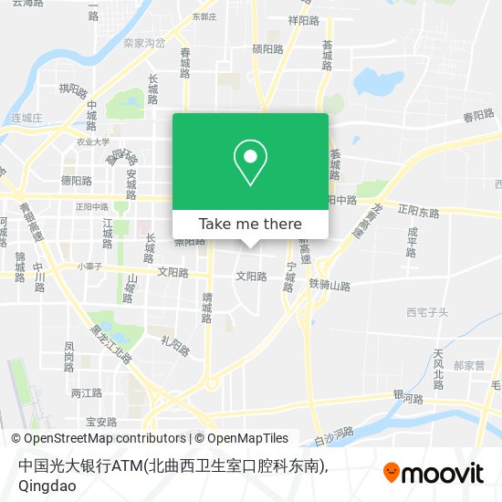中国光大银行ATM(北曲西卫生室口腔科东南) map