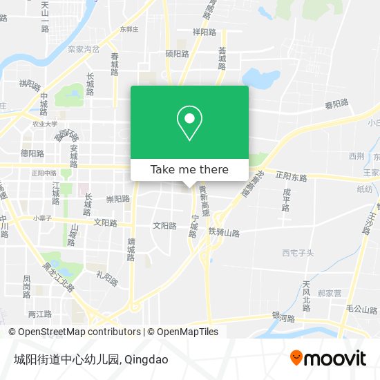 城阳街道中心幼儿园 map
