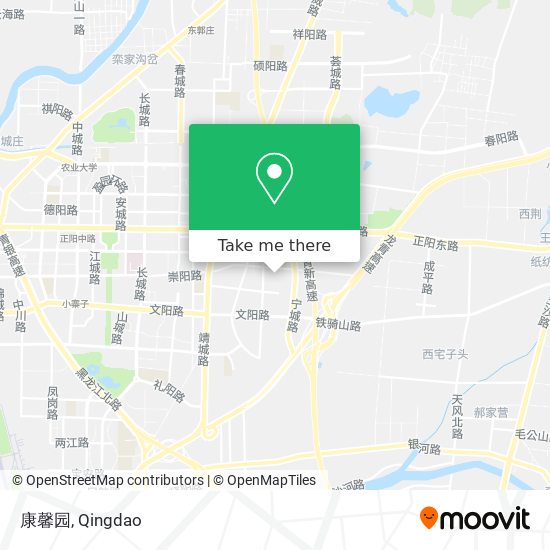 康馨园 map