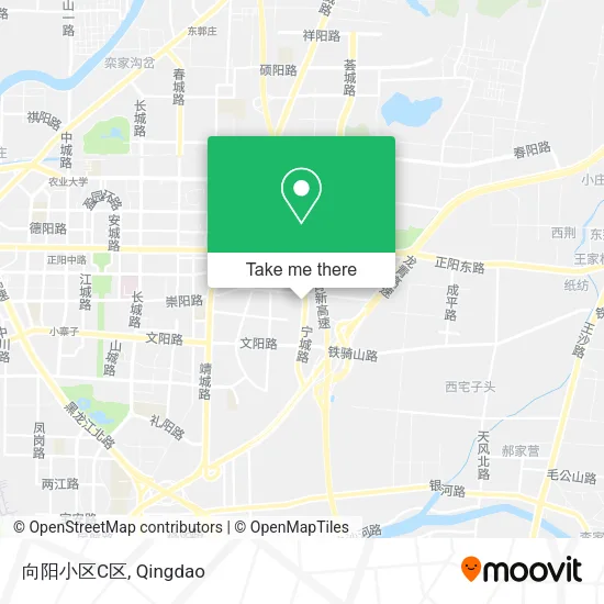 向阳小区C区 map