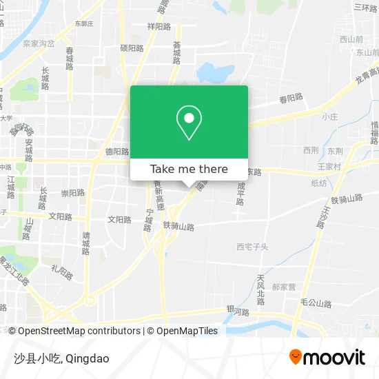沙县小吃 map