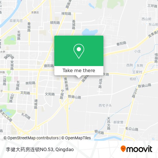 李健大药房连锁NO.53 map