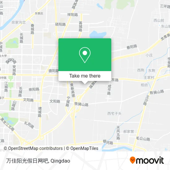 万佳阳光假日网吧 map