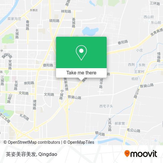 英姿美容美发 map