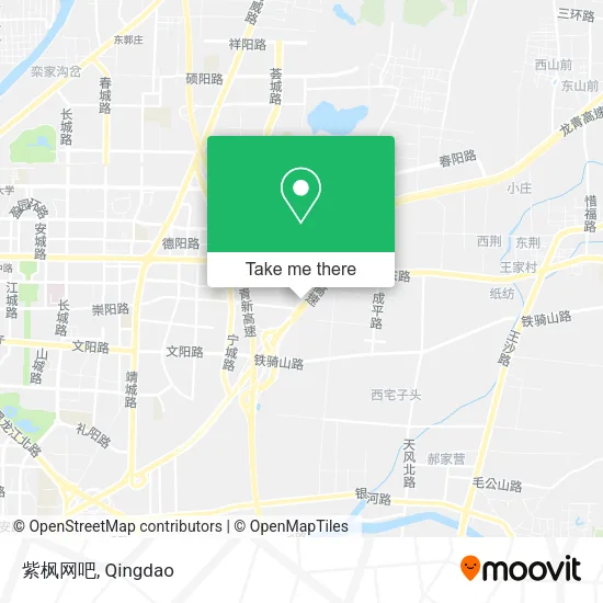 紫枫网吧 map