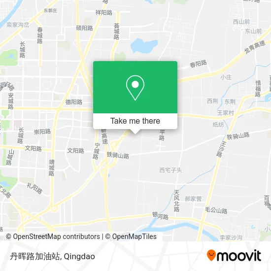 丹晖路加油站 map