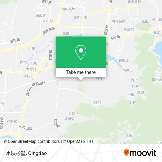 水映杉墅 map