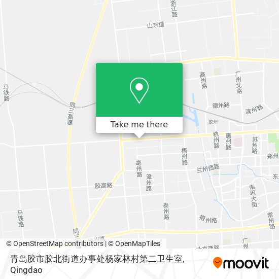 青岛胶市胶北街道办事处杨家林村第二卫生室 map