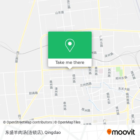 东盛羊肉汤(连锁店) map