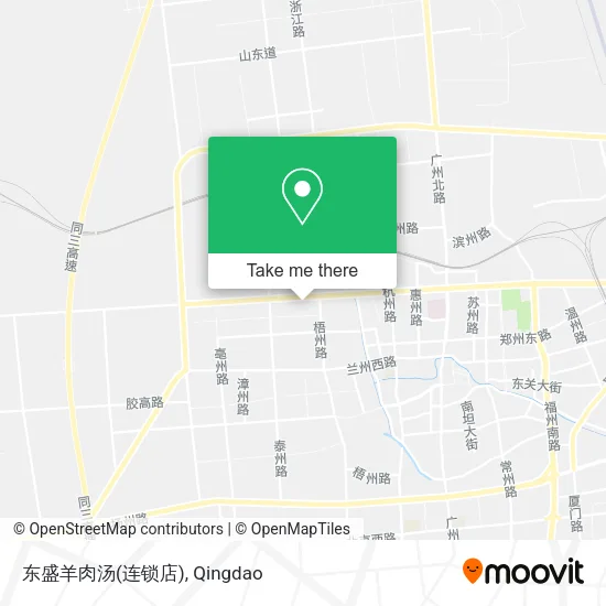 东盛羊肉汤(连锁店) map