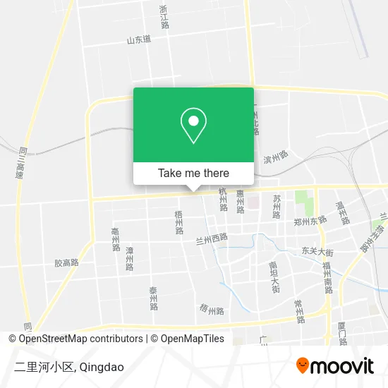 二里河小区 map