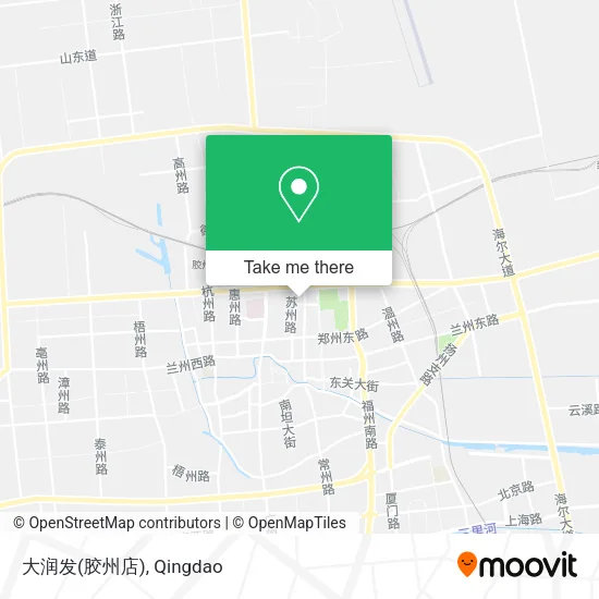 大润发(胶州店) map