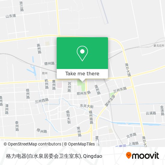 格力电器(白水泉居委会卫生室东) map