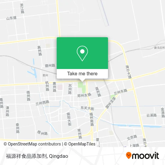 福源祥食品添加剂 map
