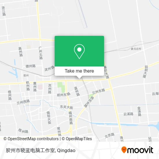 胶州市晓蓝电脑工作室 map