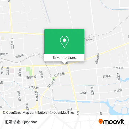 恒运超市 map