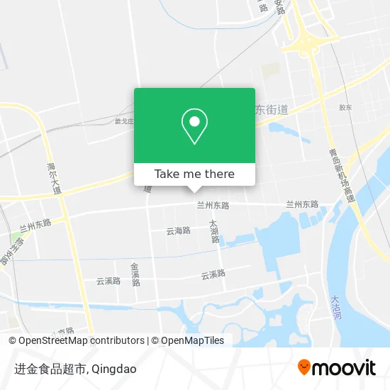 进金食品超市 map