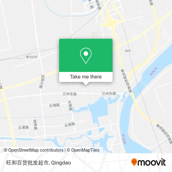 旺和百货批发超市 map
