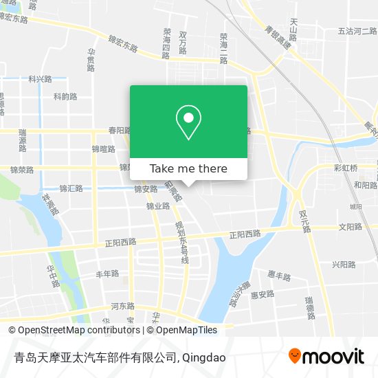 青岛天摩亚太汽车部件有限公司 map