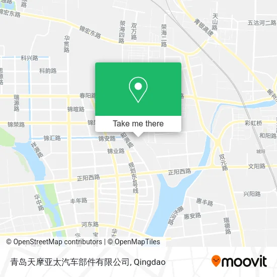 青岛天摩亚太汽车部件有限公司 map
