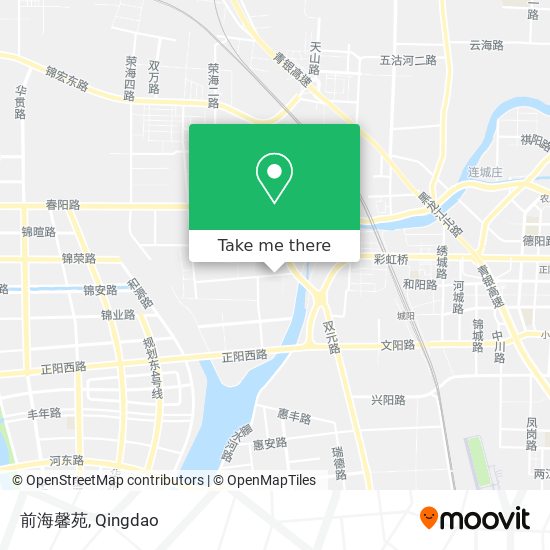 前海馨苑 map