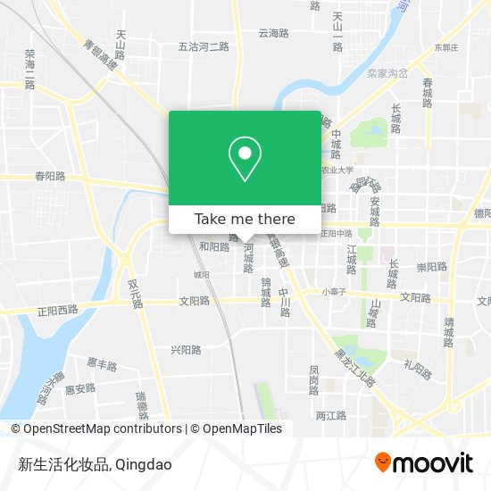 新生活化妆品 map