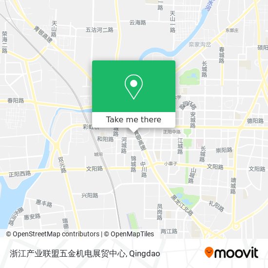 浙江产业联盟五金机电展贸中心 map