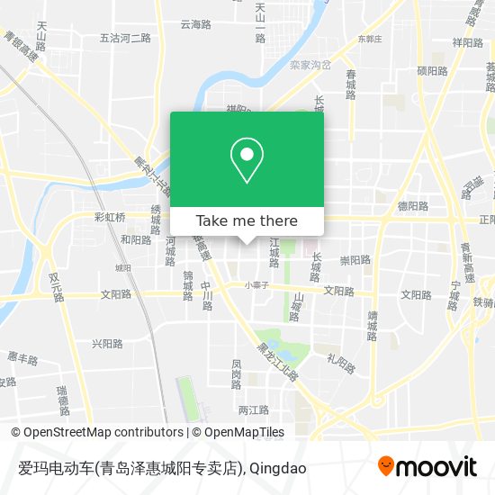 爱玛电动车(青岛泽惠城阳专卖店) map