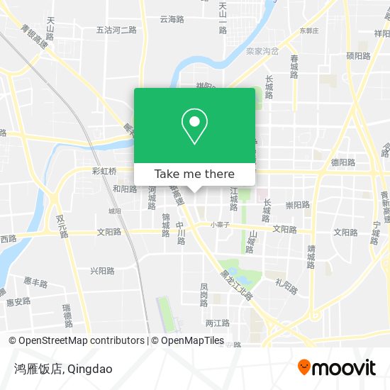 鸿雁饭店 map