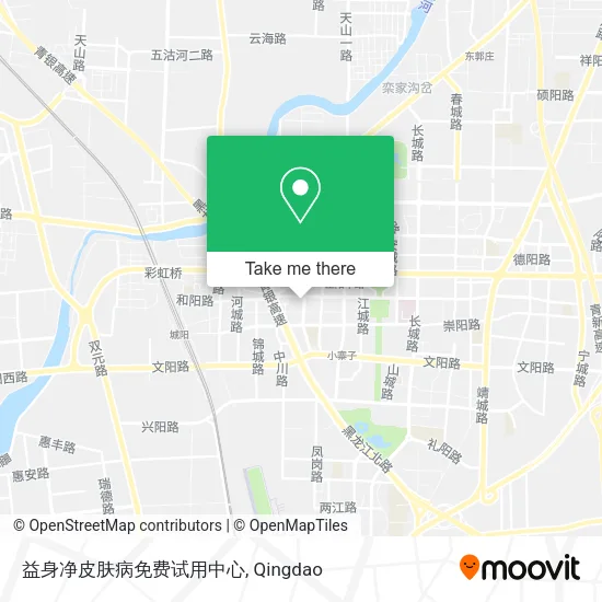 益身净皮肤病免费试用中心 map