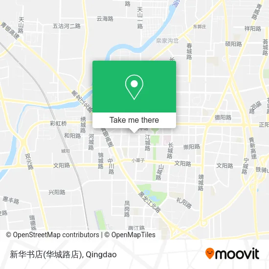 新华书店(华城路店) map