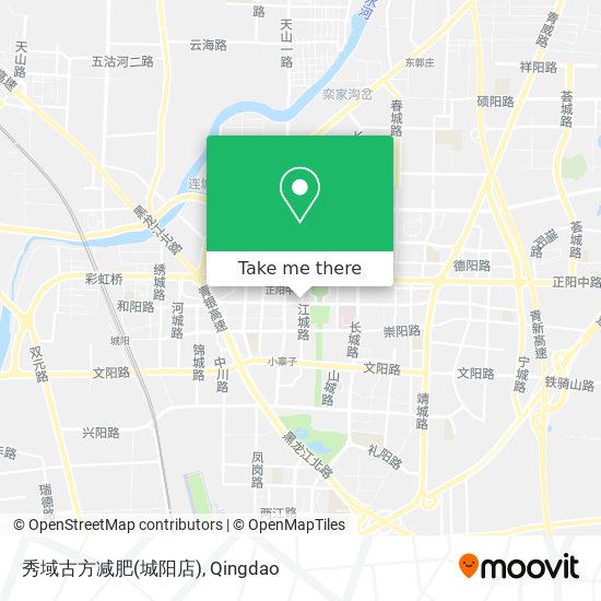 秀域古方减肥(城阳店) map