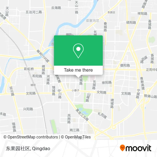东果园社区 map