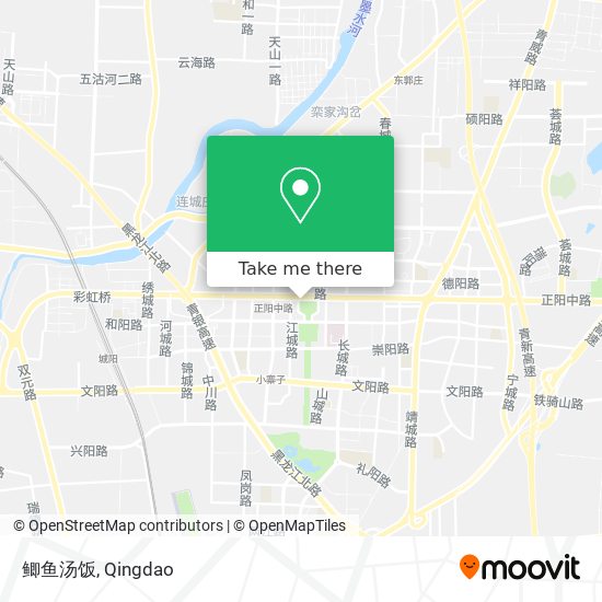 鲫鱼汤饭 map