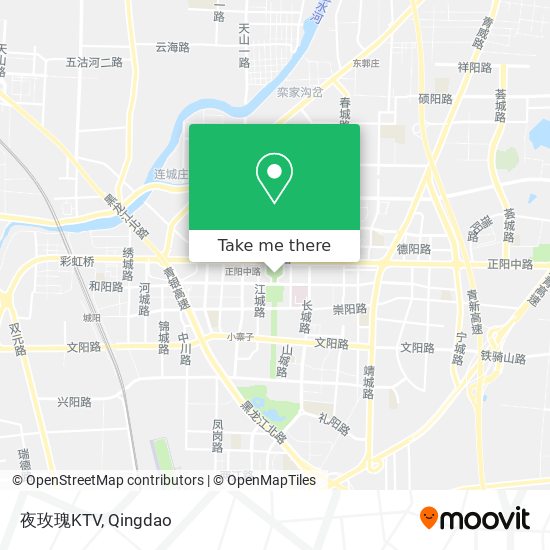 夜玫瑰KTV map