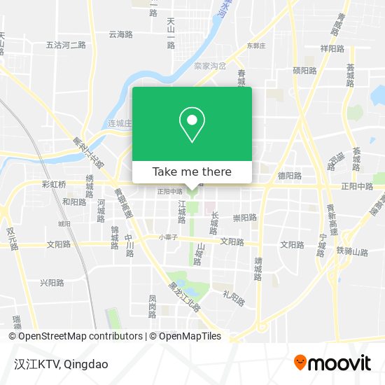 汉江KTV map