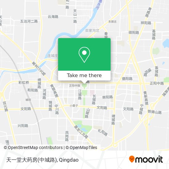天一堂大药房(中城路) map