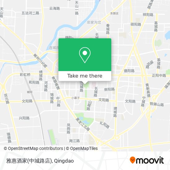 雅惠酒家(中城路店) map